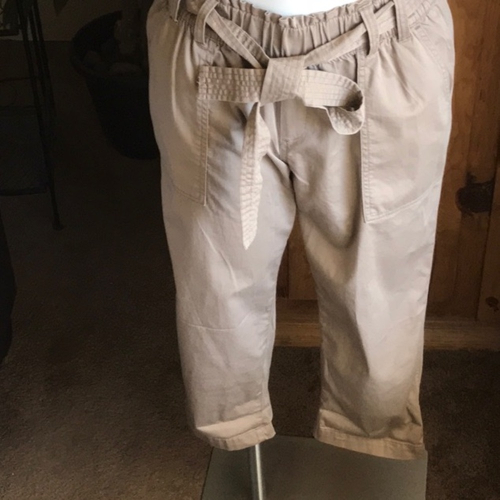 Land Bryant Size 10/12 Petite Crop Pants